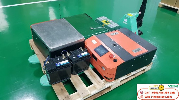 Lắp đặt robot AGV tại Hà Nam