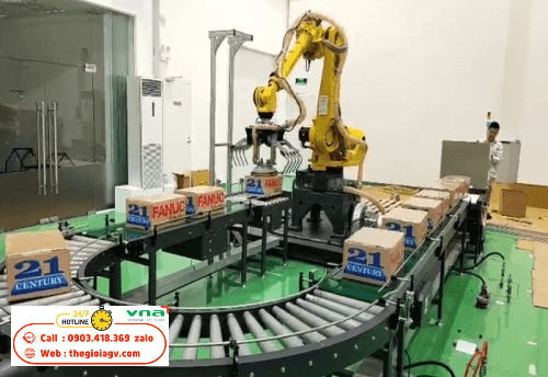 Ứng dụng robot công nghiệp trong kiểm soát chất lượng sản phẩm