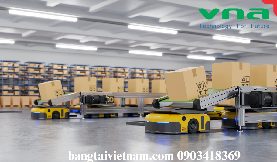 Tăng năng suất và hiệu quả - Xe tự hành AGV chở hàng: