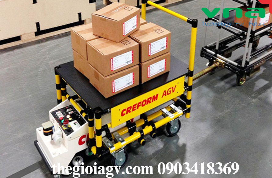 Vnatech - Đơn vị cung cấp robot AGV chính hãng