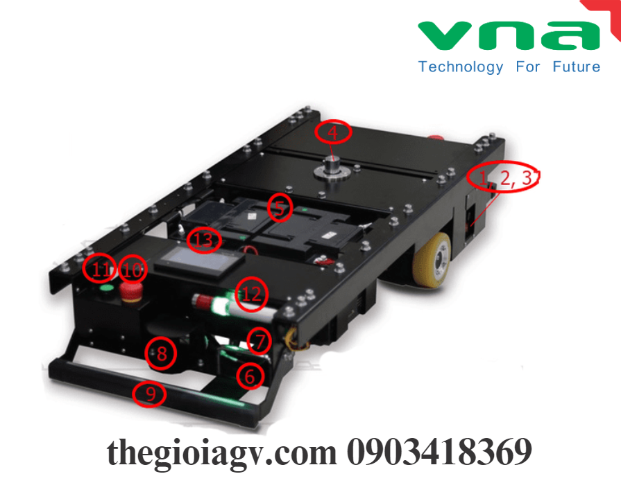 Thiết kế xe tự hành AGV