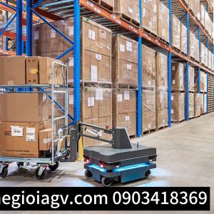 Giảm chi phí vận hành - Ứng dụng xe tự hành AGV: