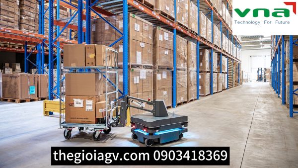 Giảm chi phí vận hành - Ứng dụng xe tự hành AGV: